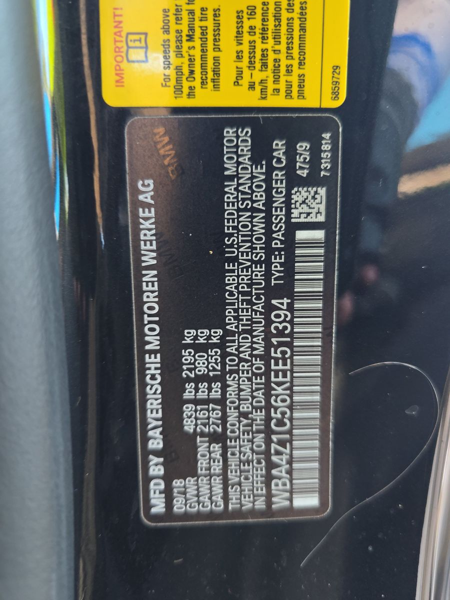 2019 BMW 4 Series 430i RWD