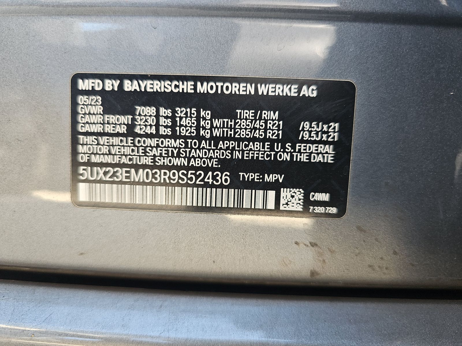 2024 BMW X7 xDrive40i AWD