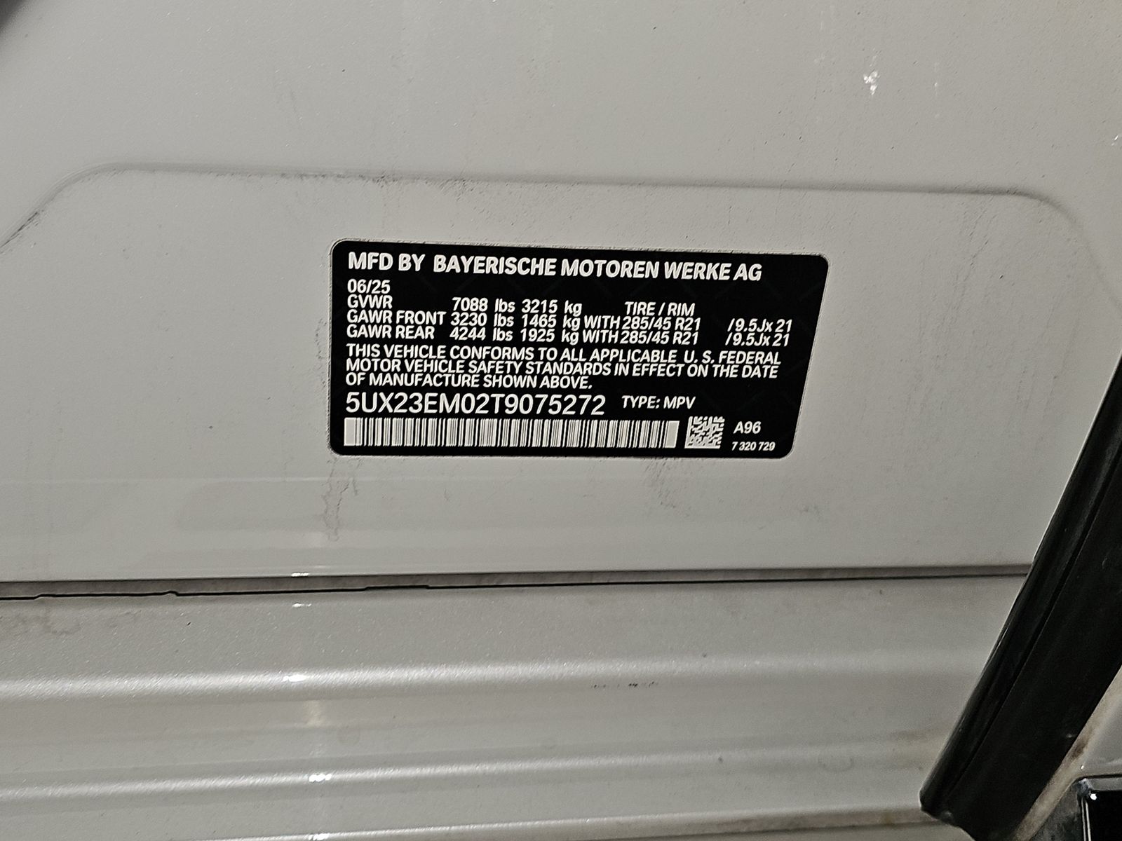 2026 BMW X7 xDrive40i AWD