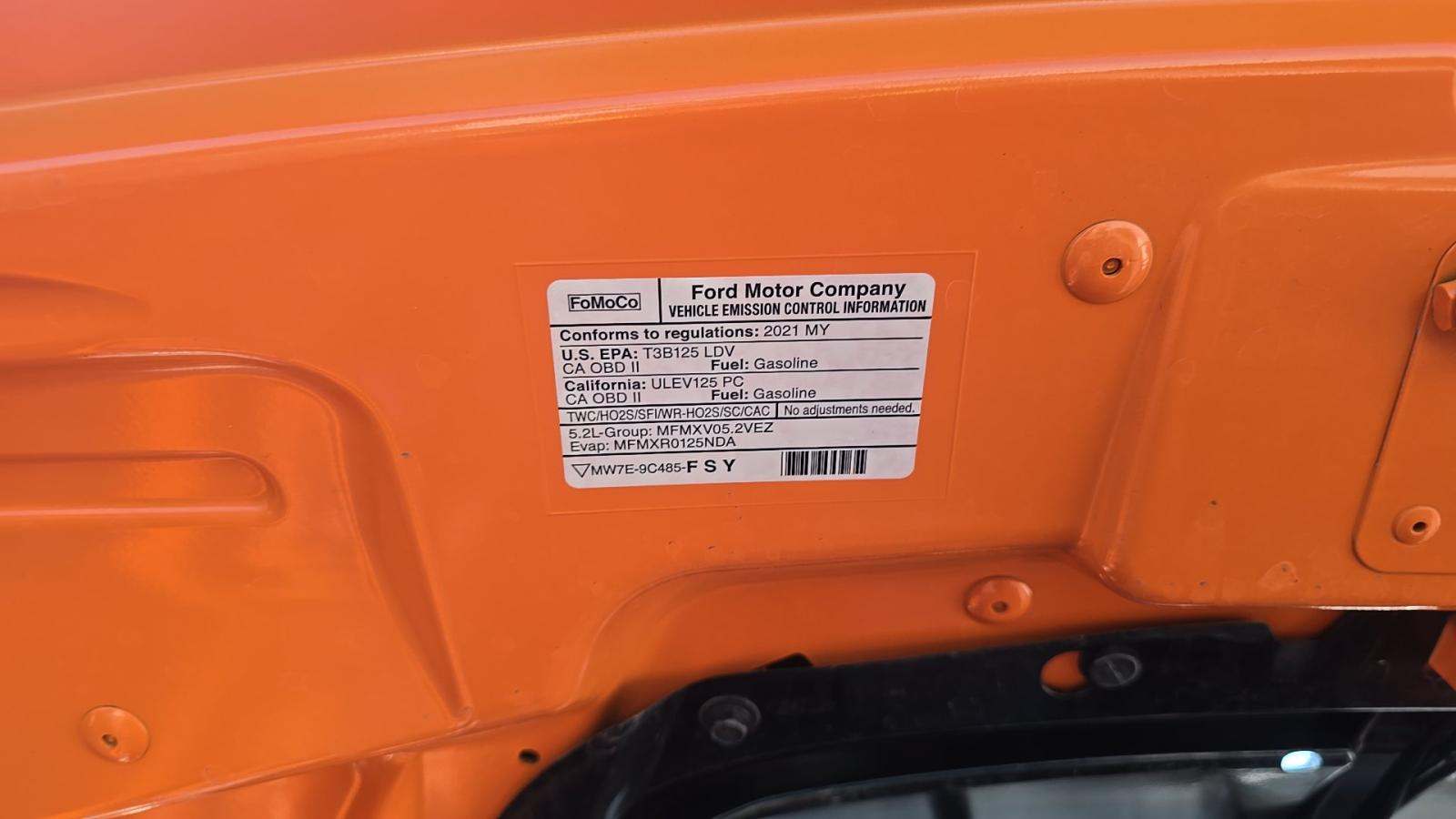 2021 Ford Mustang Shelby GT500 RWD