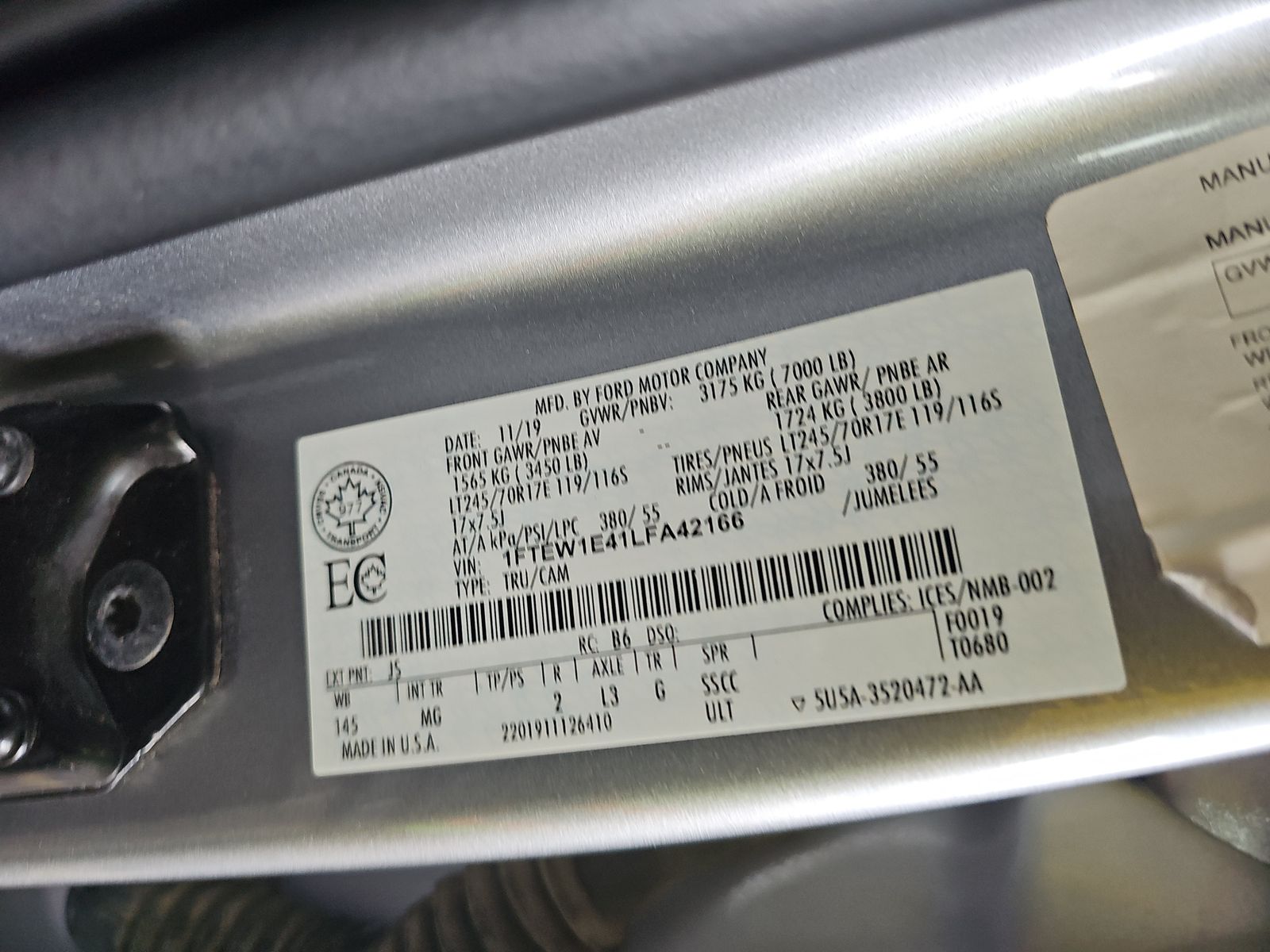 2020 Ford F-150 XLT AWD