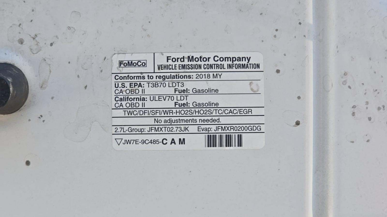 2018 Ford F-150 XLT RWD