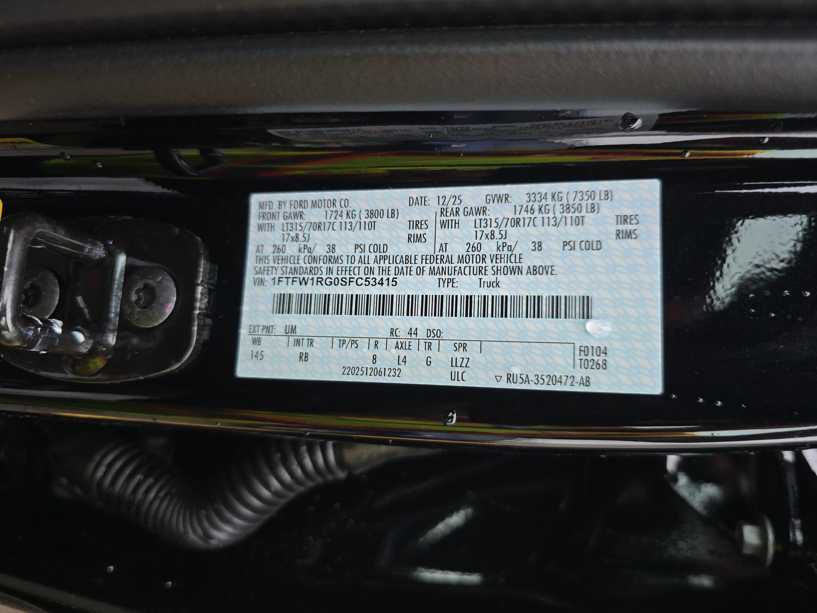 2025 Ford F-150 Raptor AWD