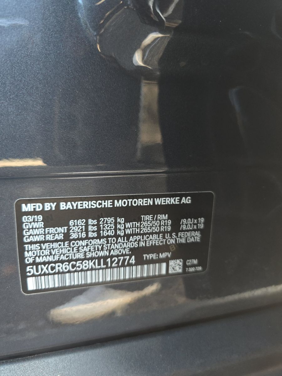 2019 BMW X5 xDrive40i AWD