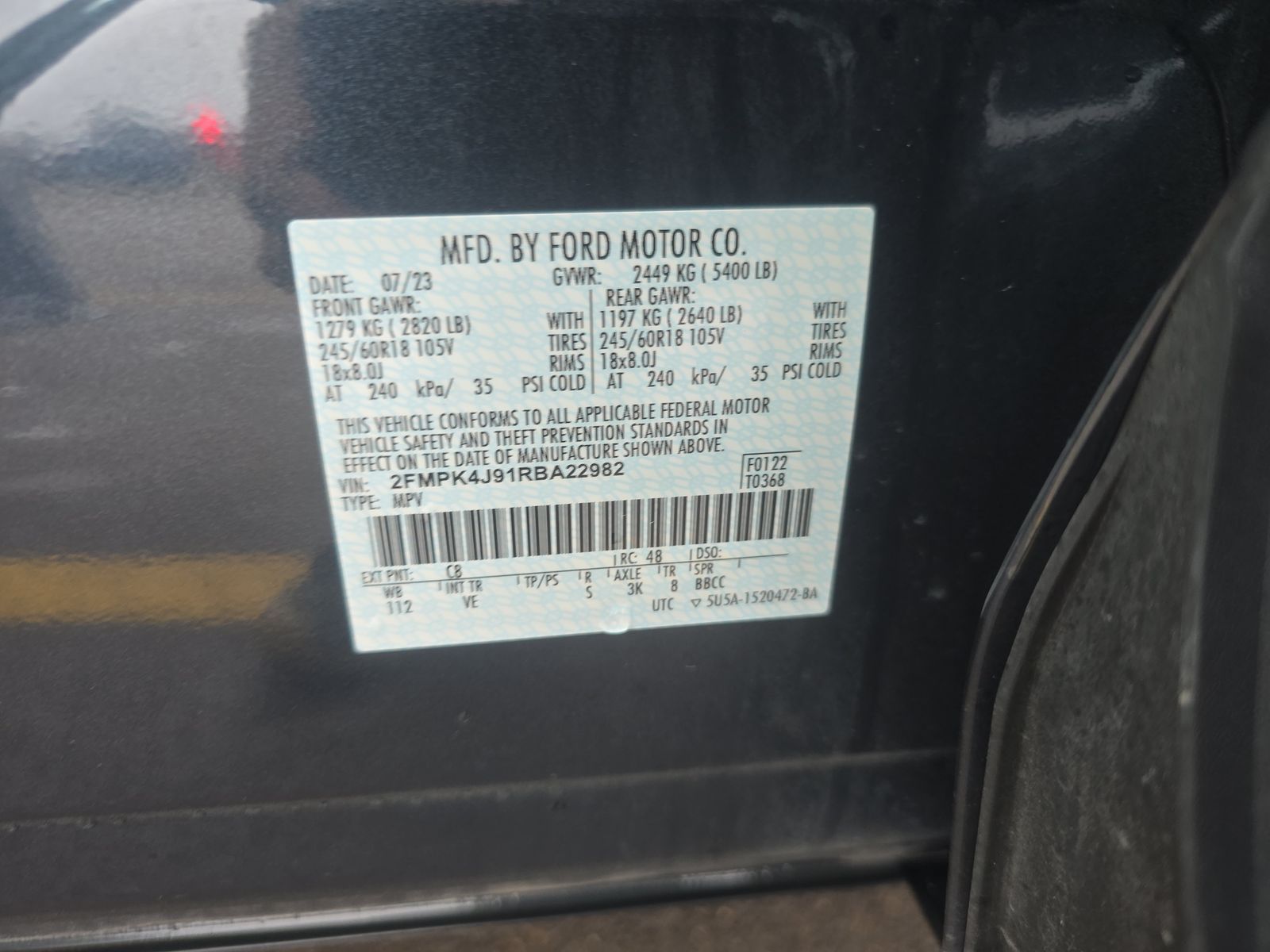 2024 Ford Edge SEL AWD