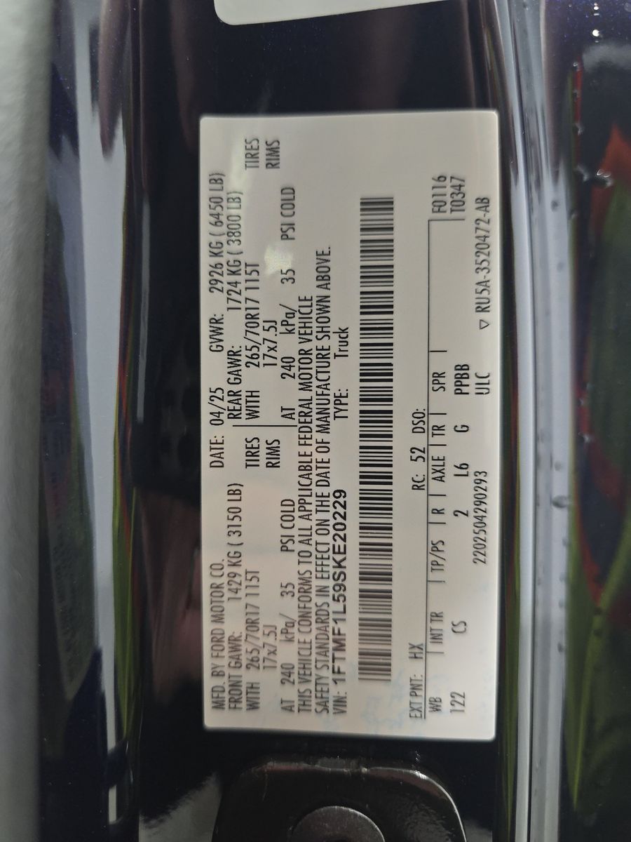 2025 Ford F-150 XL AWD