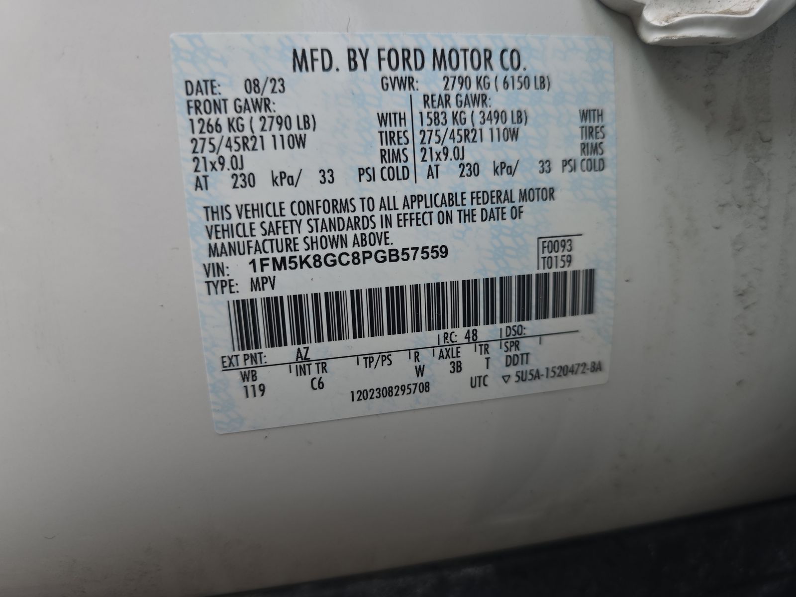 2023 Ford Explorer ST AWD