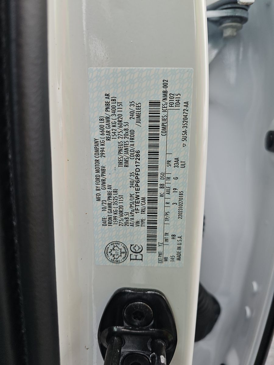 2023 Ford F-150 Lariat AWD