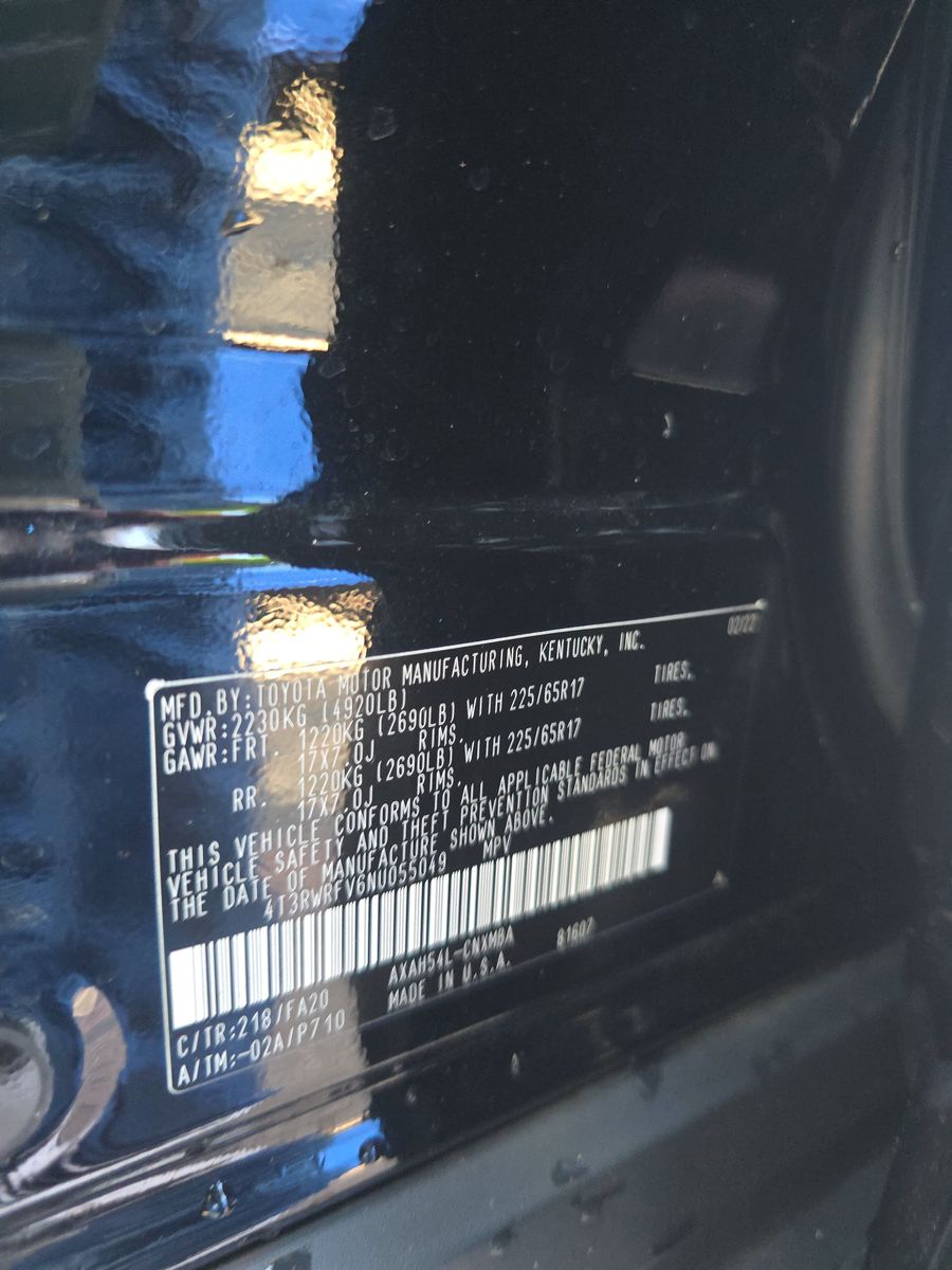 2022 Toyota RAV4 Hybrid XLE AWD