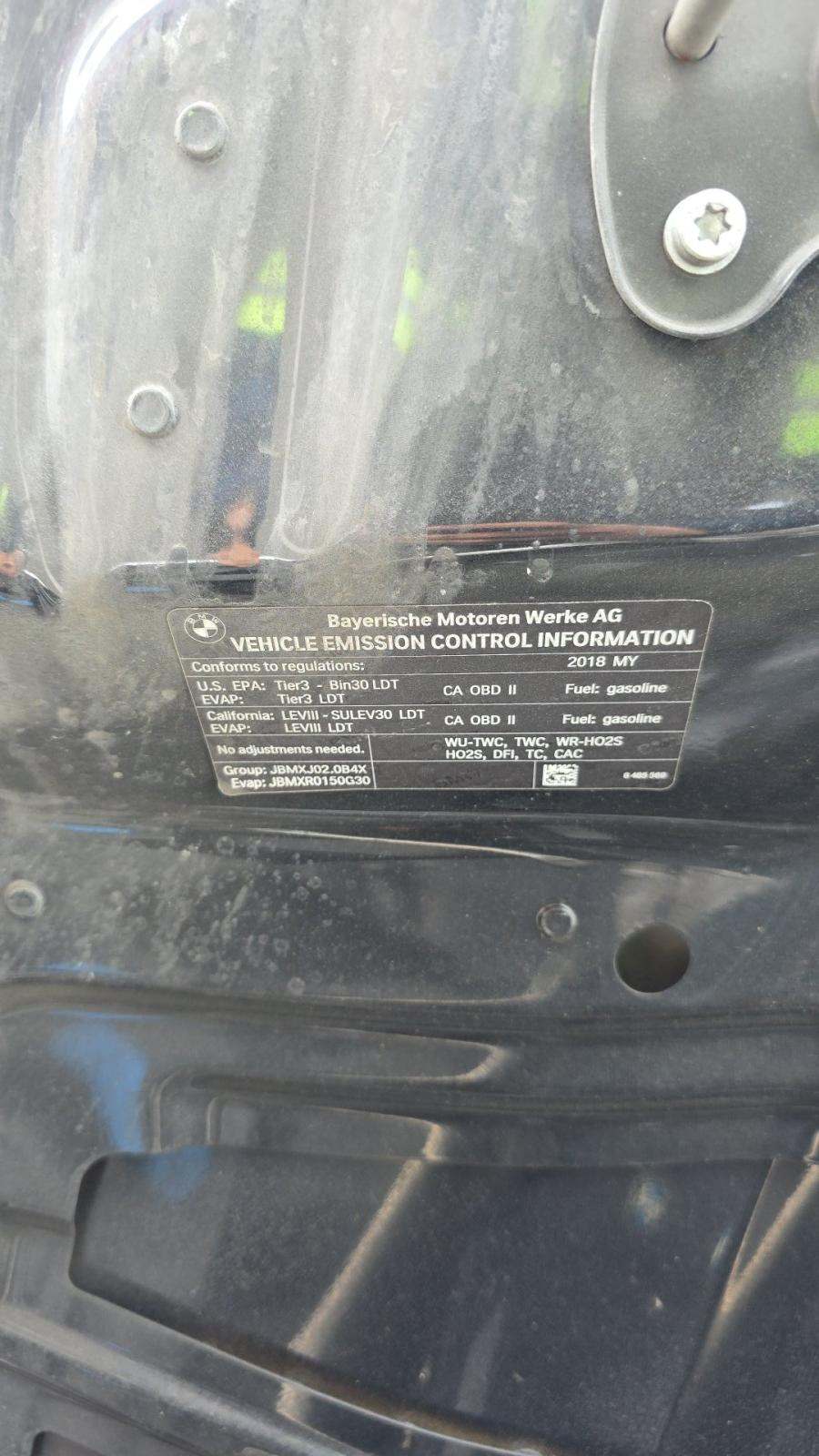 2018 BMW X3 xDrive30i AWD