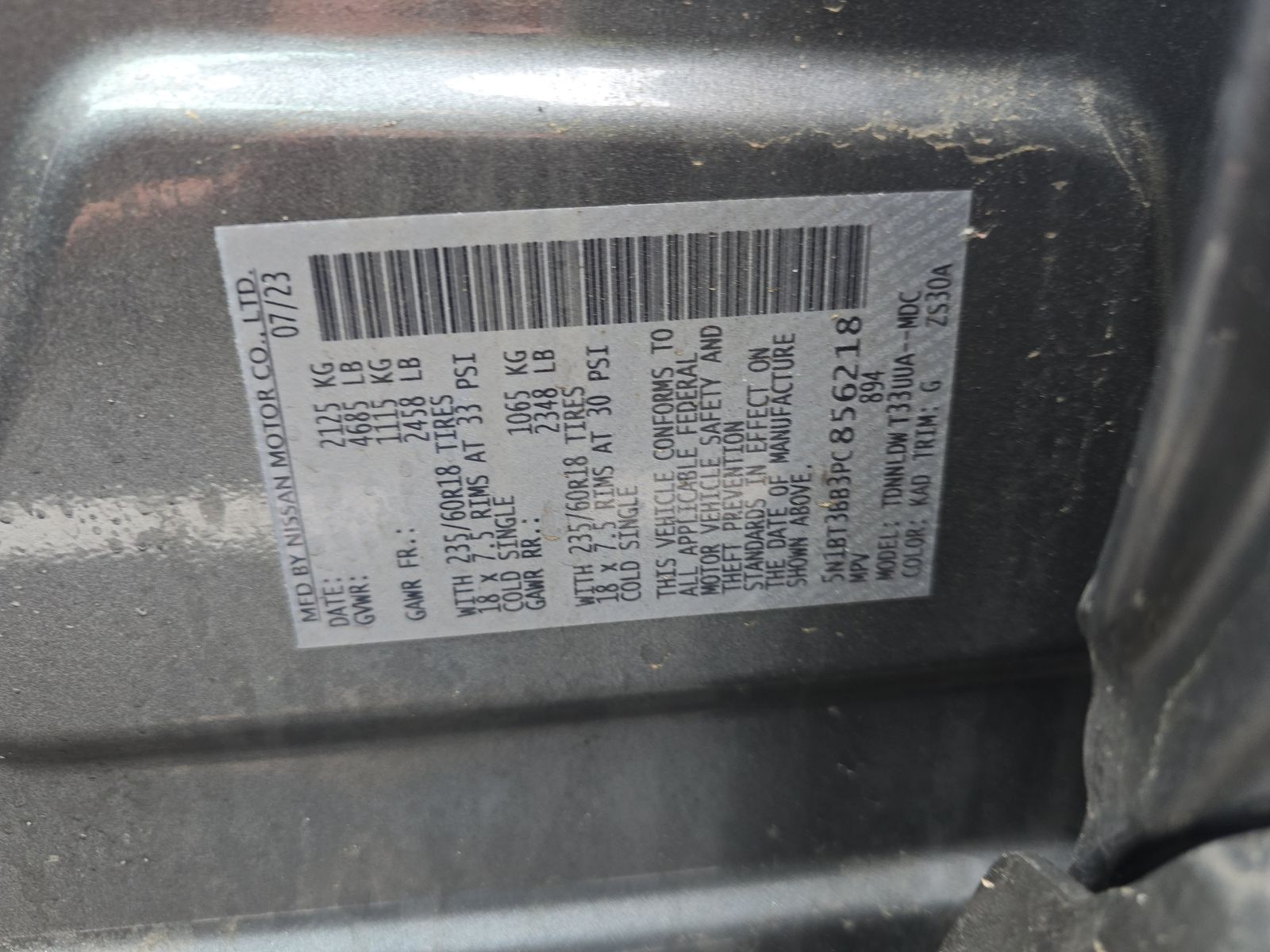 2023 Nissan Rogue SV AWD