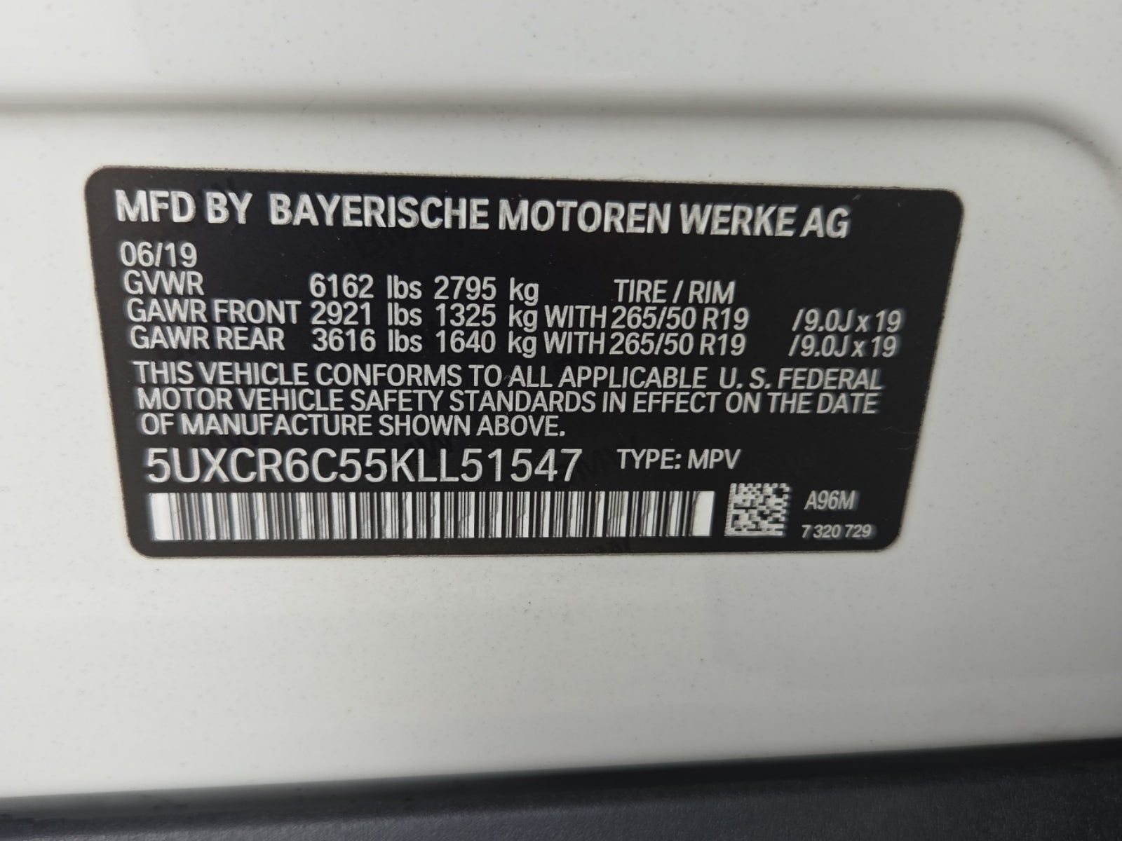 2019 BMW X5 xDrive40i AWD