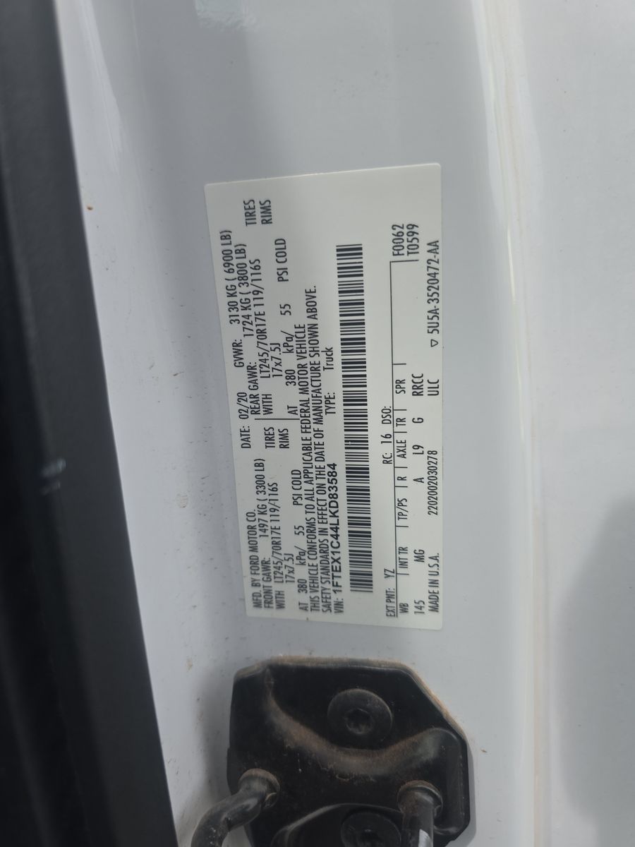 2020 Ford F-150 XLT RWD