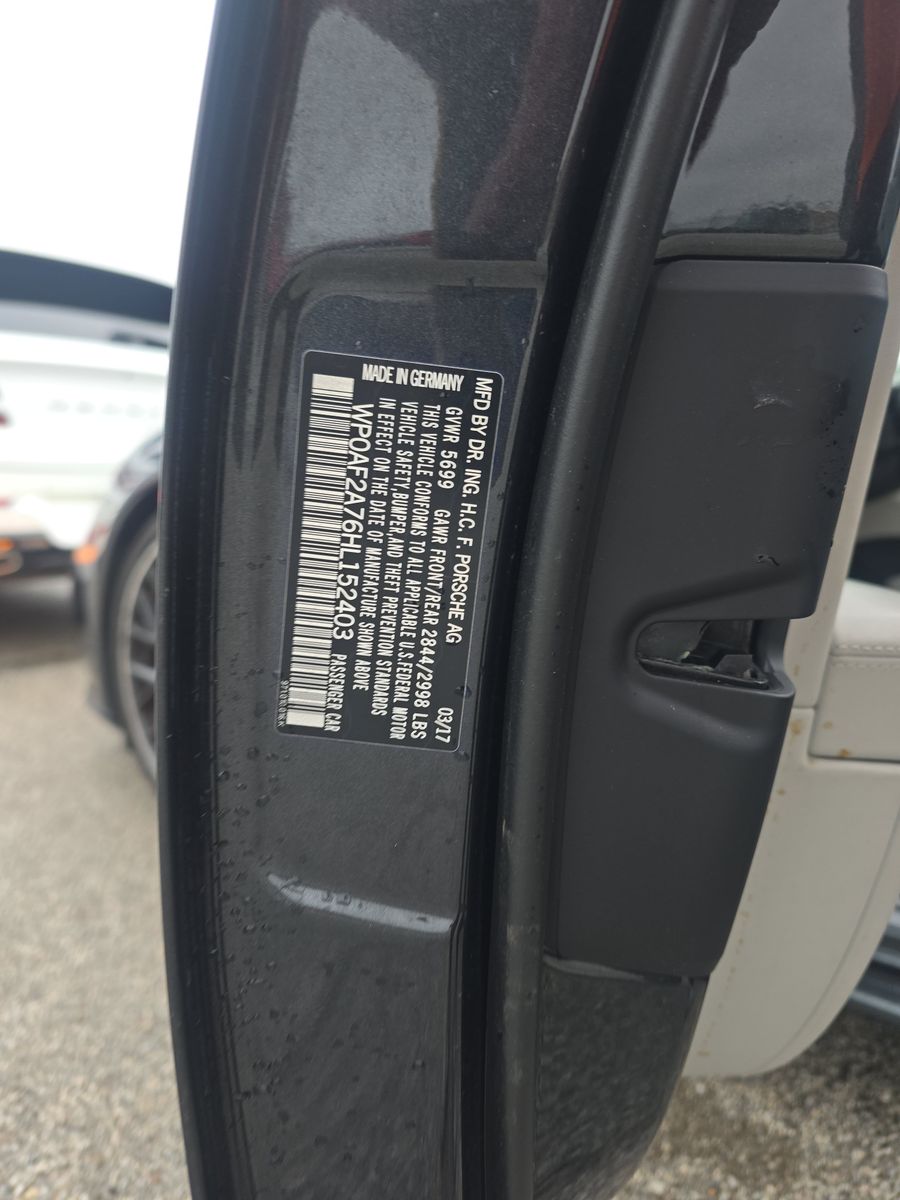 2017 Porsche Panamera Turbo AWD