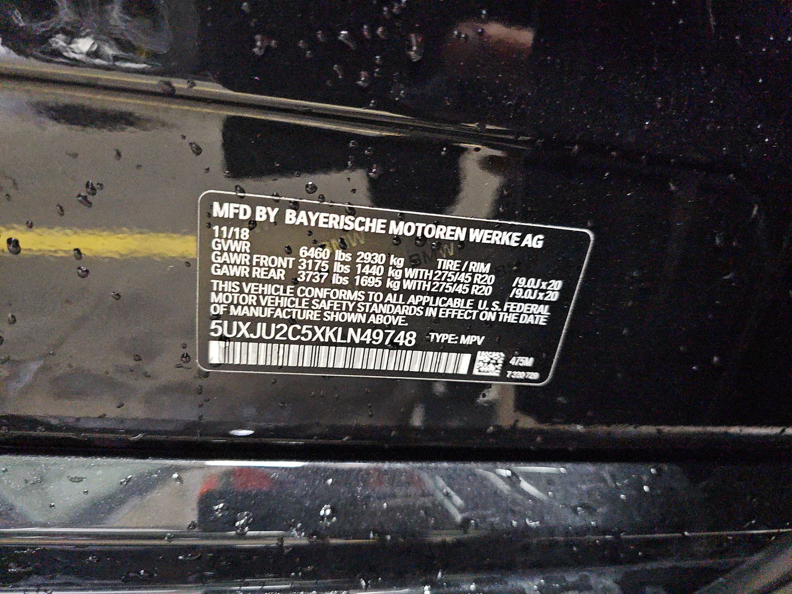 2019 BMW X5 xDrive50i AWD