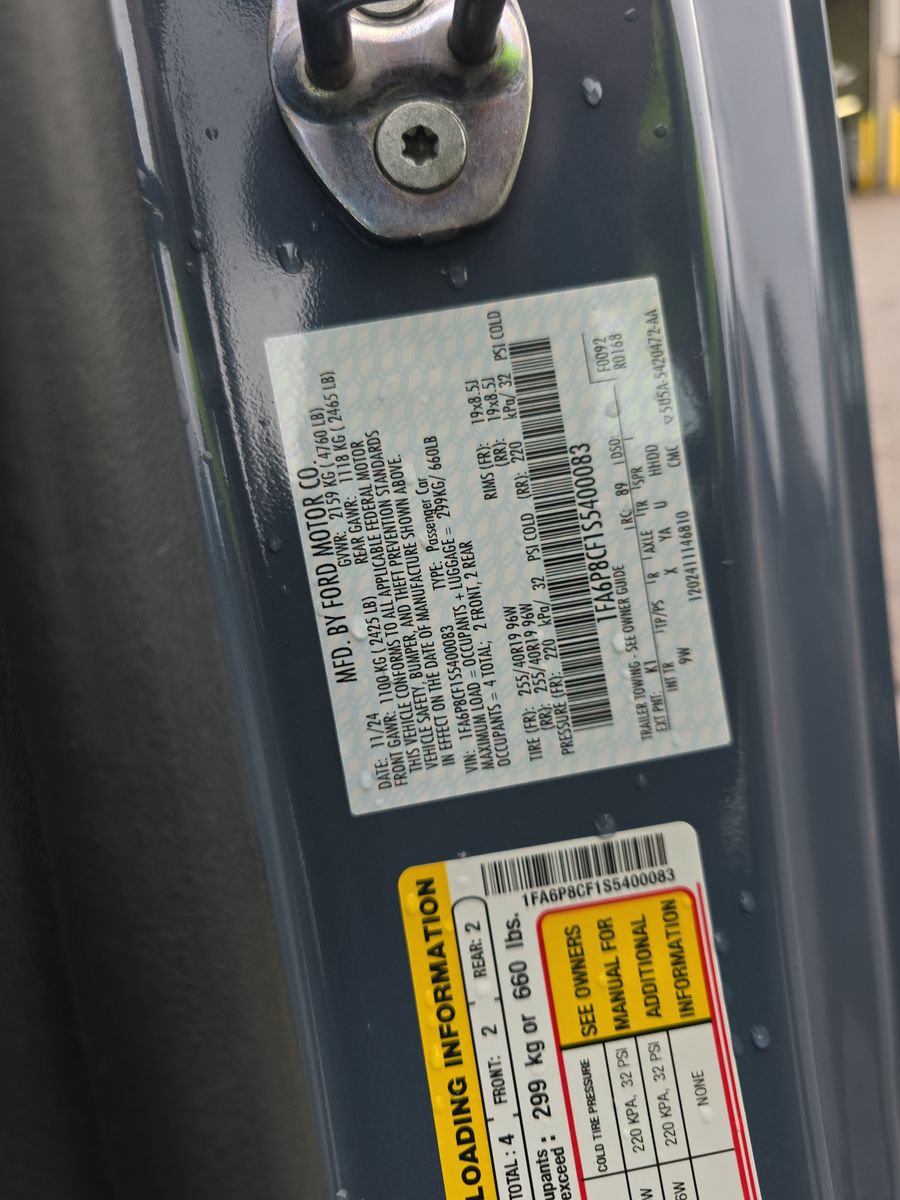 2025 Ford Mustang GT Premium RWD