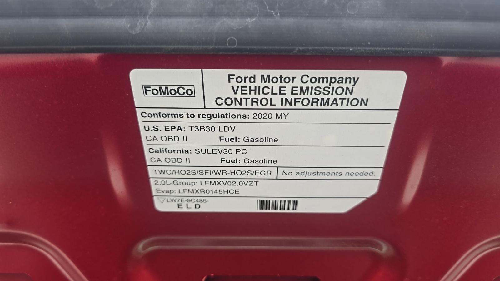 2020 Ford Fusion Hybrid SE FWD