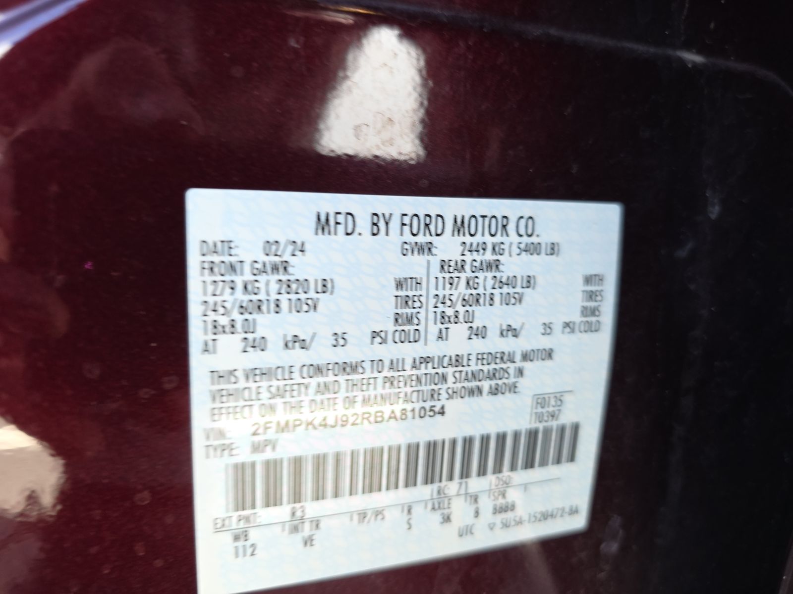 2024 Ford Edge SEL AWD