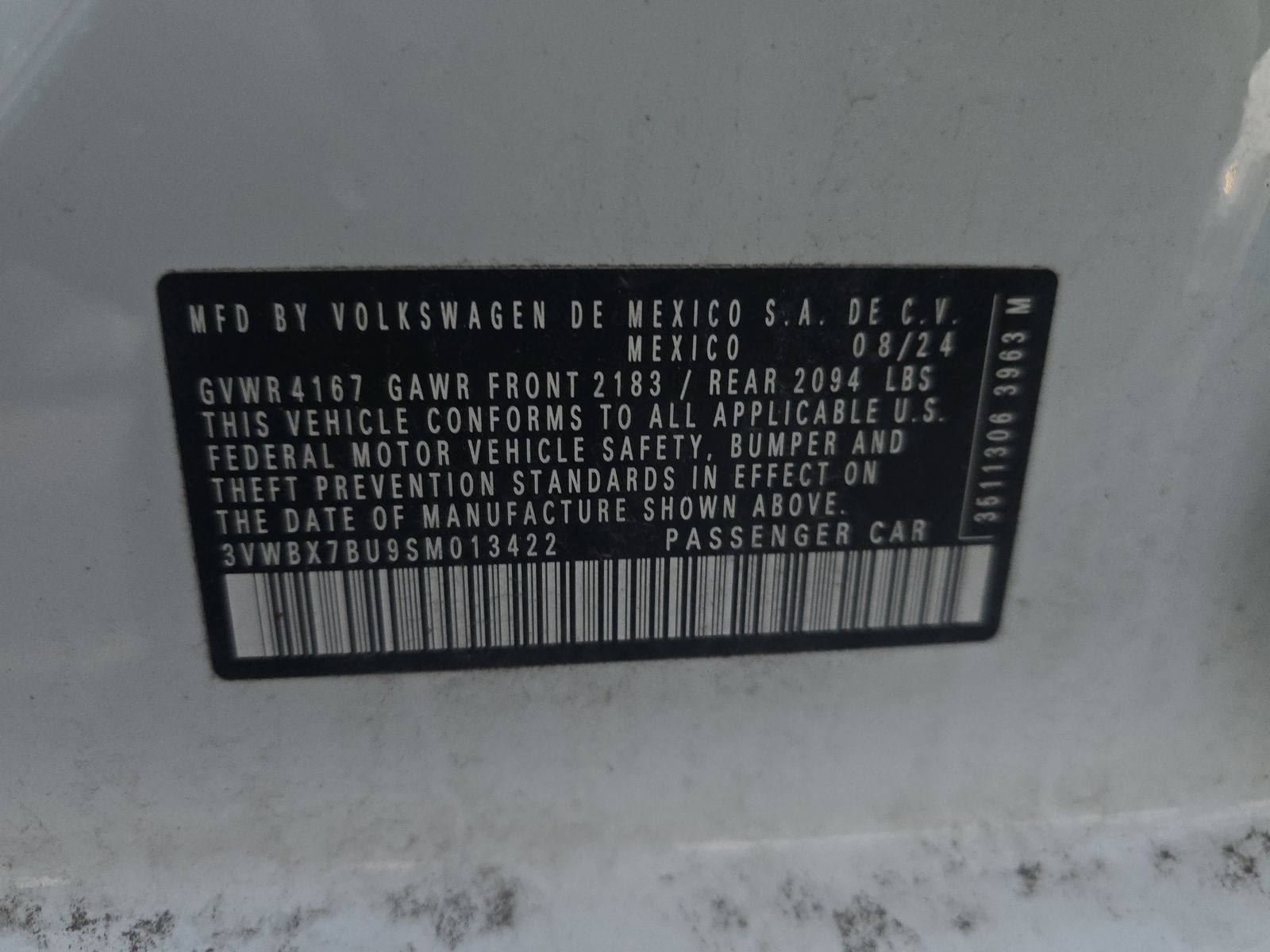 2025 Volkswagen Jetta 1.5T Sport FWD