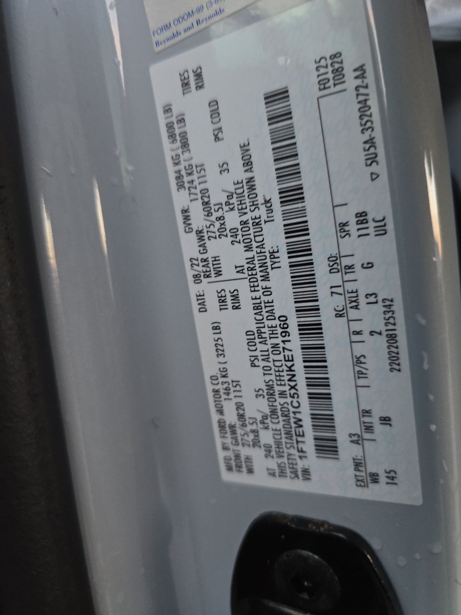 2022 Ford F-150 XL RWD