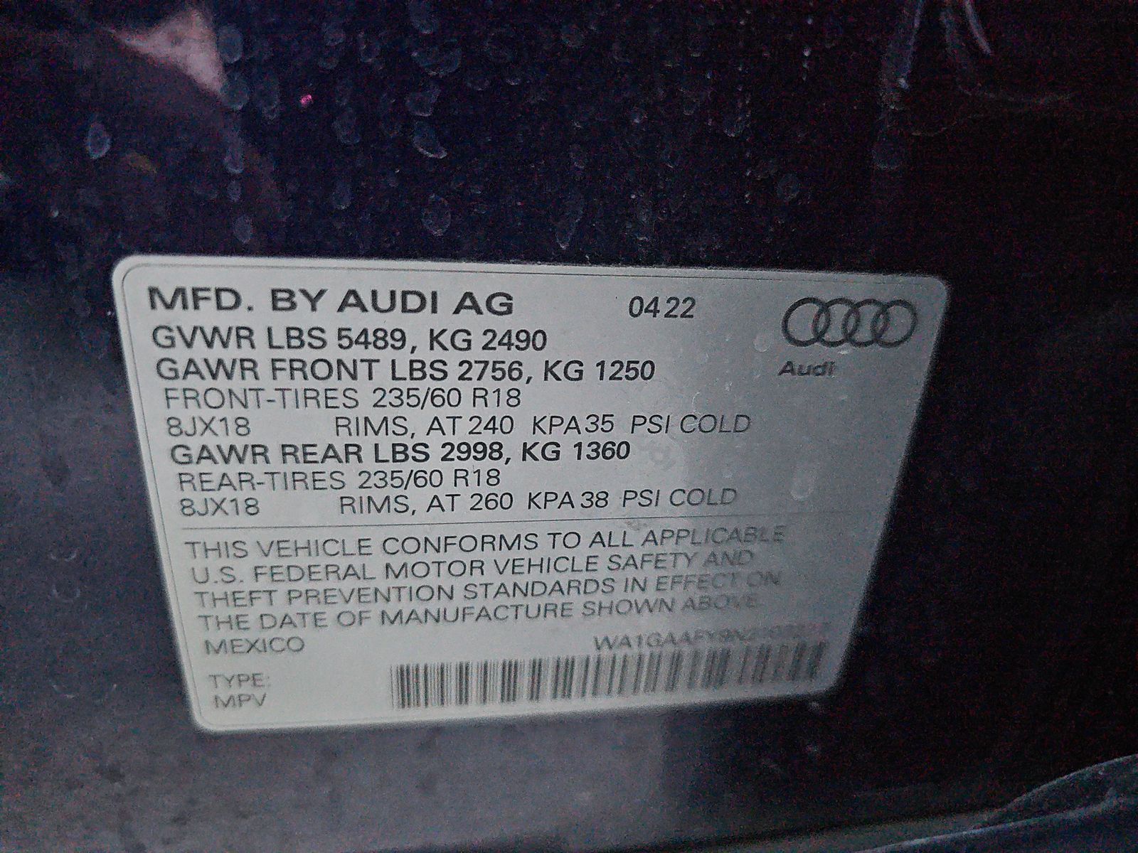 2022 Audi Q5 S line Premium AWD