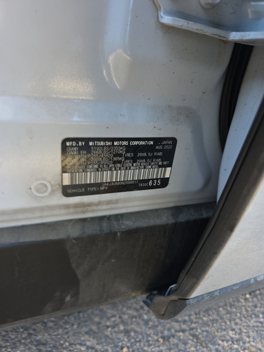 2022 Mitsubishi Outlander SE FWD