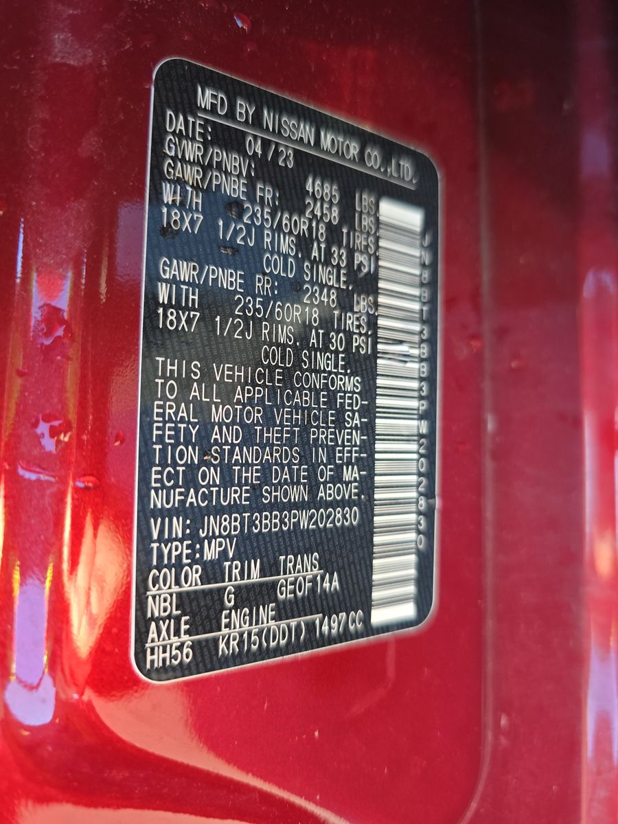 2023 Nissan Rogue SV AWD