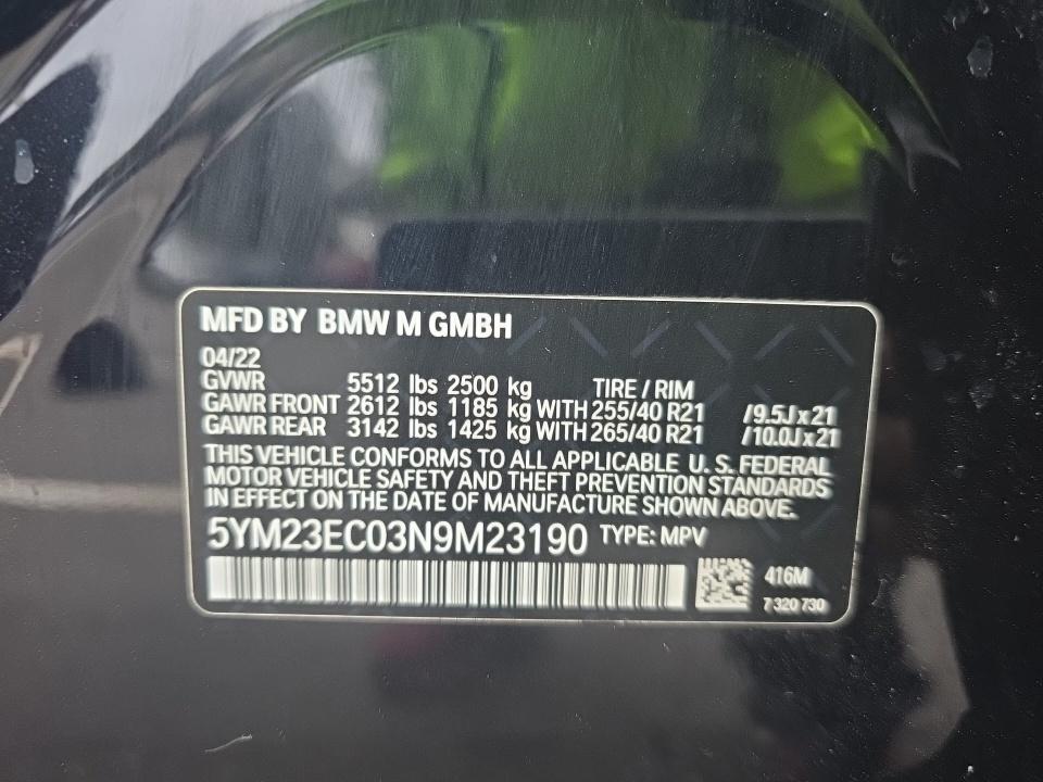 2022 BMW X4 M Base AWD