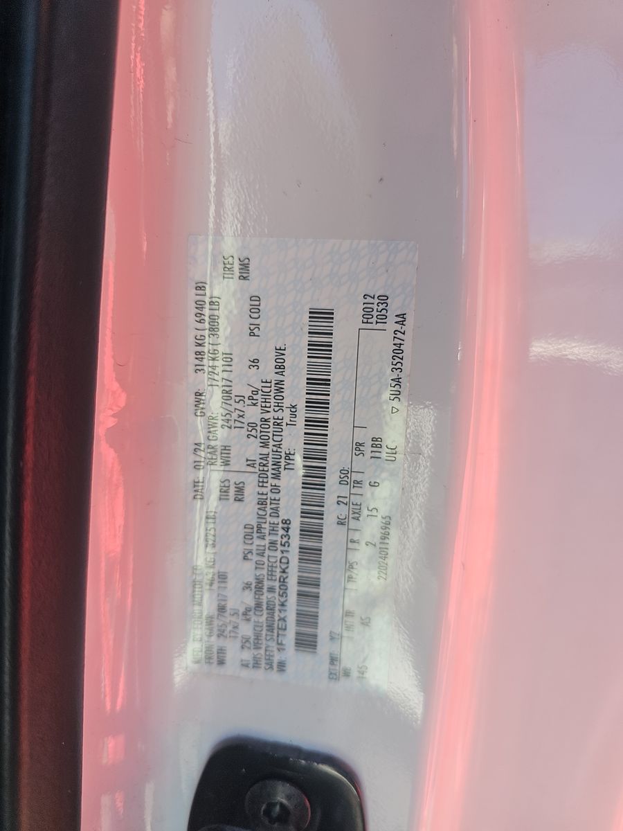 2024 Ford F-150 XL RWD