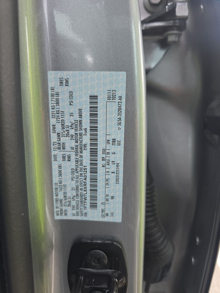 2024 Ford F-150 Platinum AWD