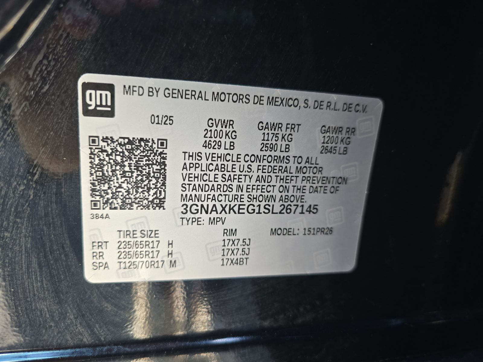 2025 Chevrolet Equinox ACTIV FWD