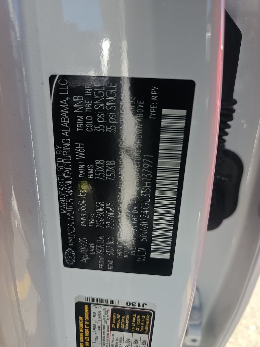 2025 Hyundai Santa Fe SEL FWD