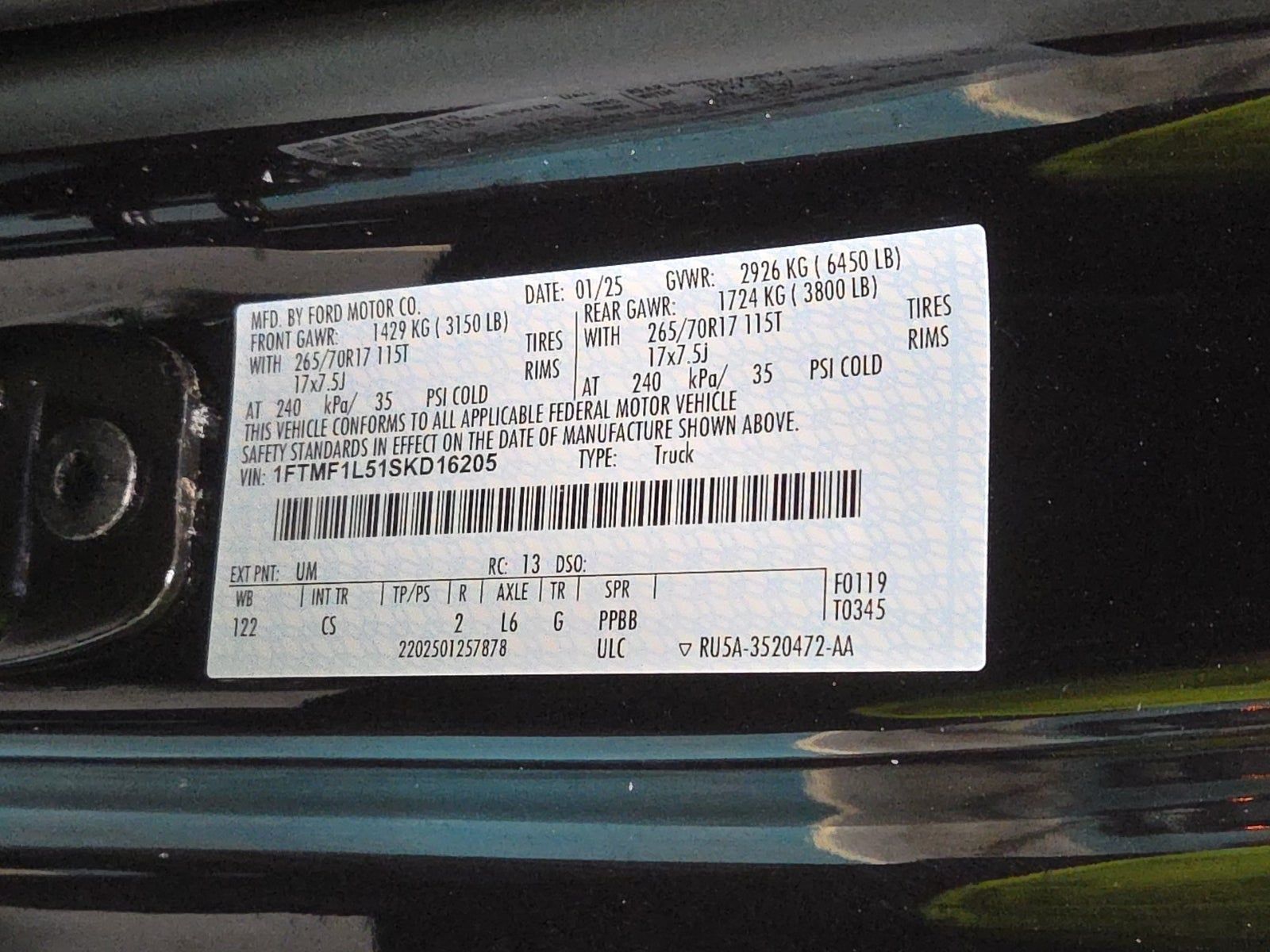 2025 Ford F-150 XL AWD