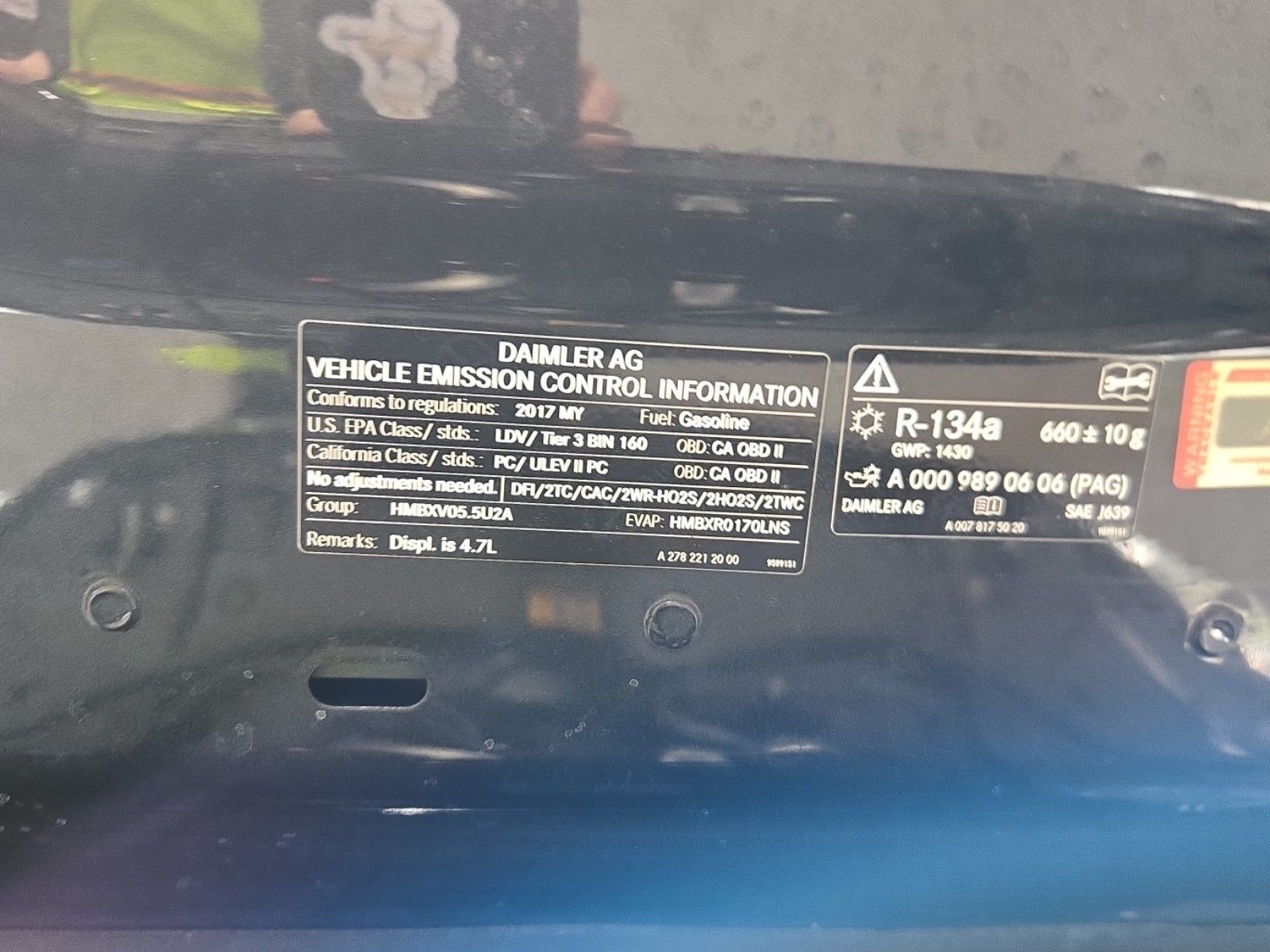 2017 Mercedes-Benz S-Class S 550 RWD