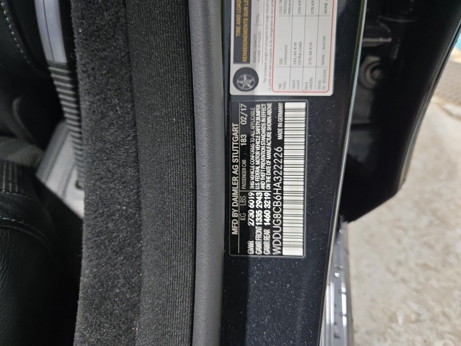 2017 Mercedes-Benz S-Class S 550 RWD