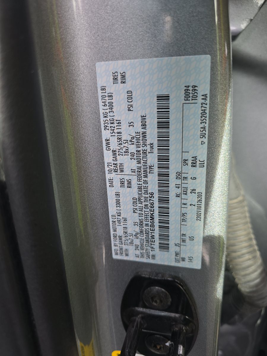 2021 Ford F-150 XLT AWD