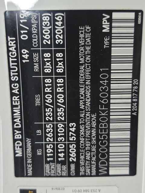 2019 Mercedes-Benz GLC GLC 350e AWD