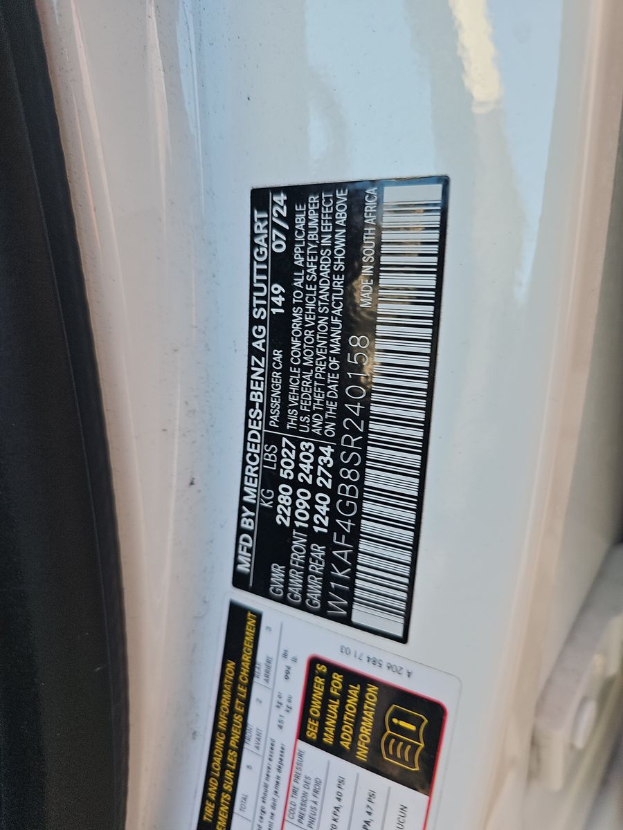 2025 Mercedes-Benz C-Class C 300 RWD