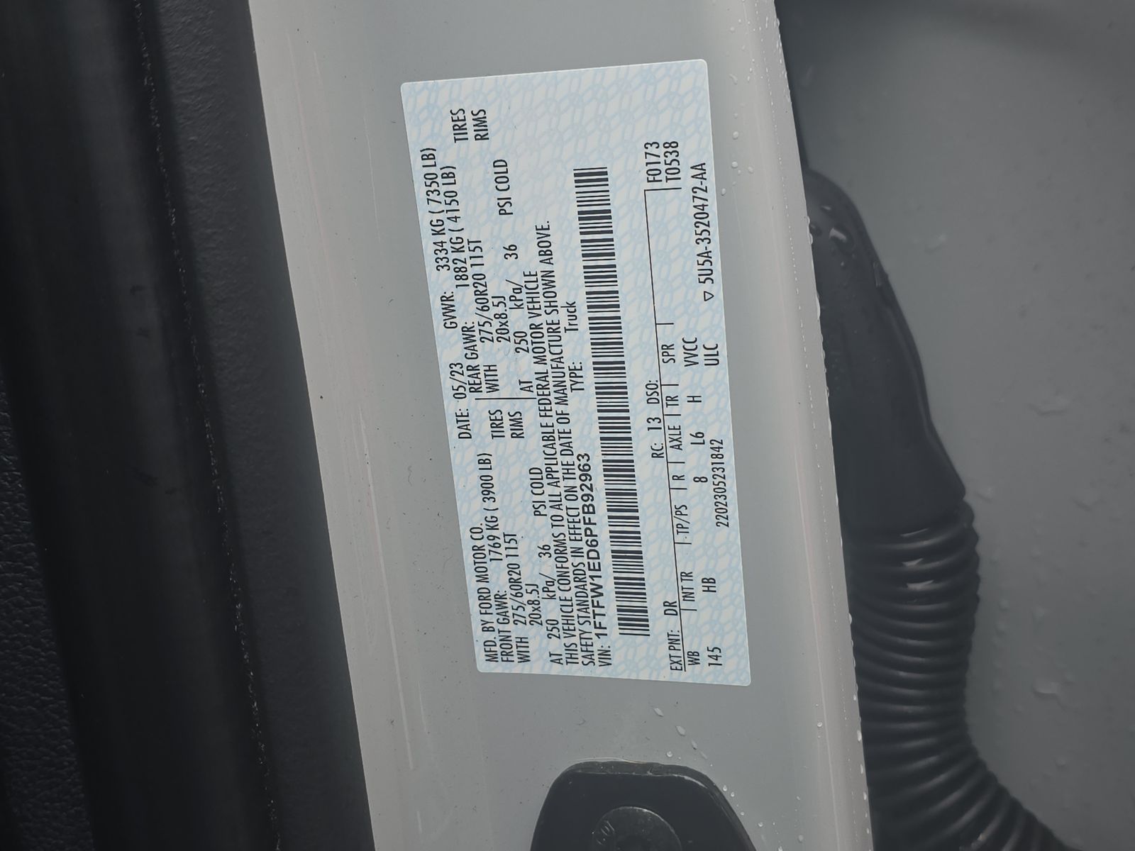 2023 Ford F-150 Hybrid Lariat AWD