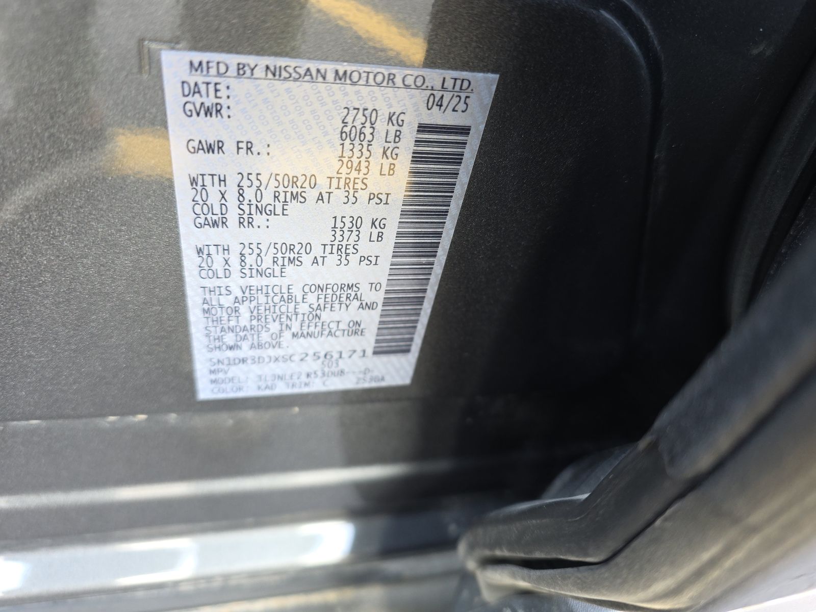 2025 Nissan Pathfinder Platinum AWD