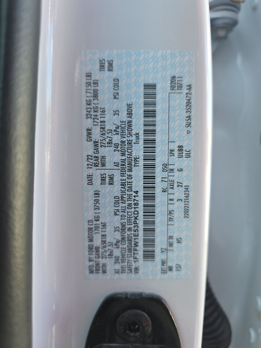 2023 Ford F-150 Lariat AWD