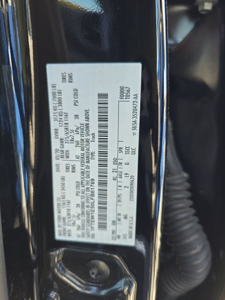 2020 Ford F-150 XLT AWD