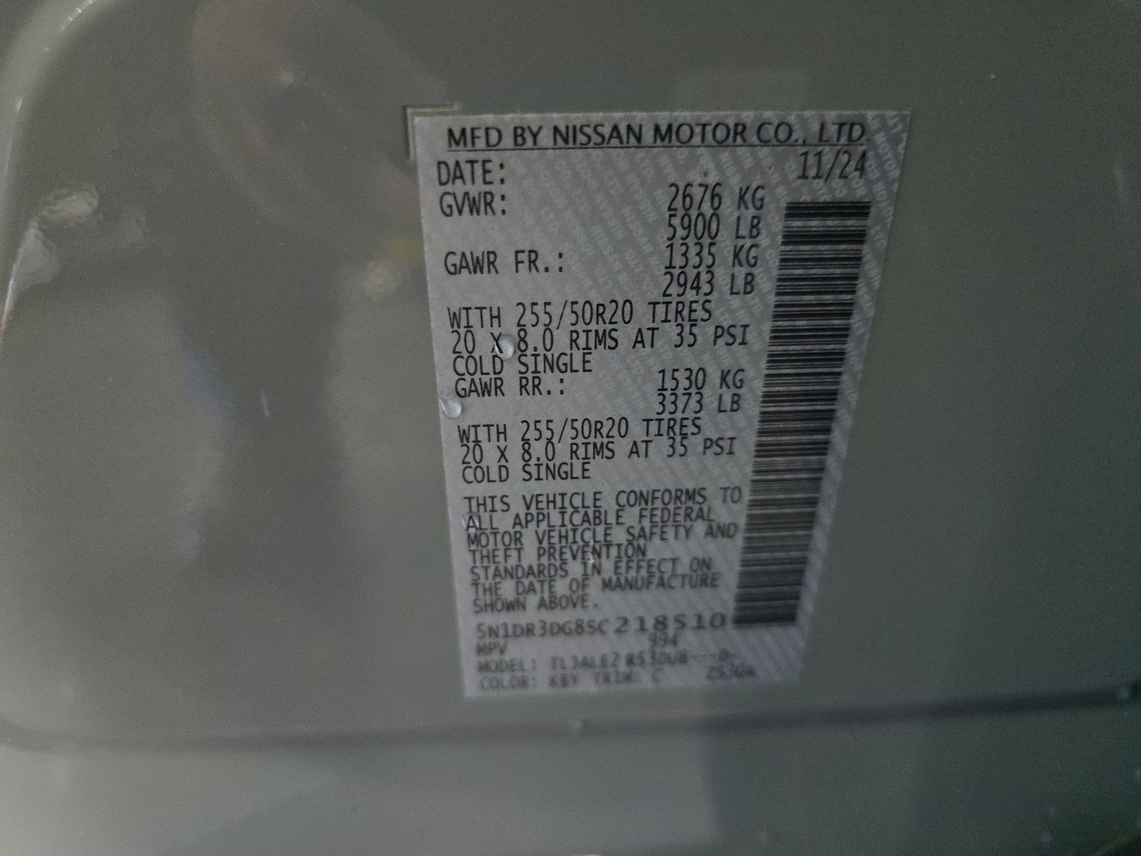 2025 Nissan Pathfinder Platinum FWD