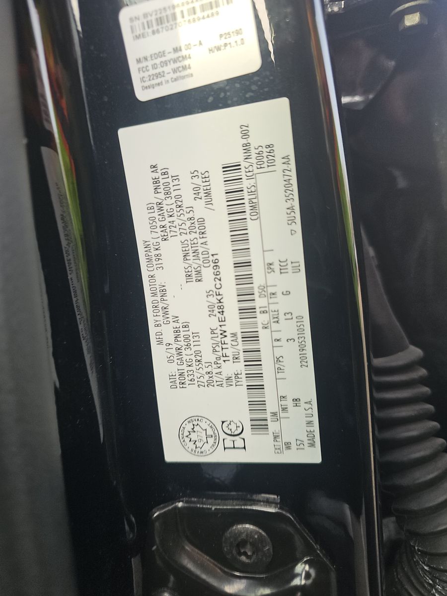 2019 Ford F-150 Lariat AWD