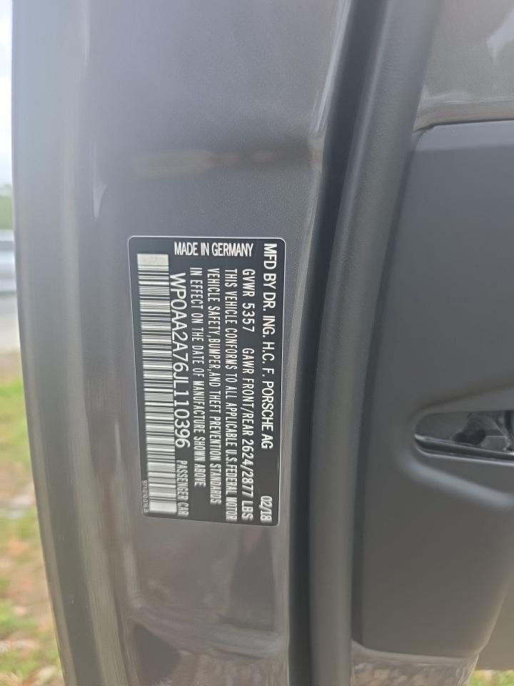 2018 Porsche Panamera 4 AWD