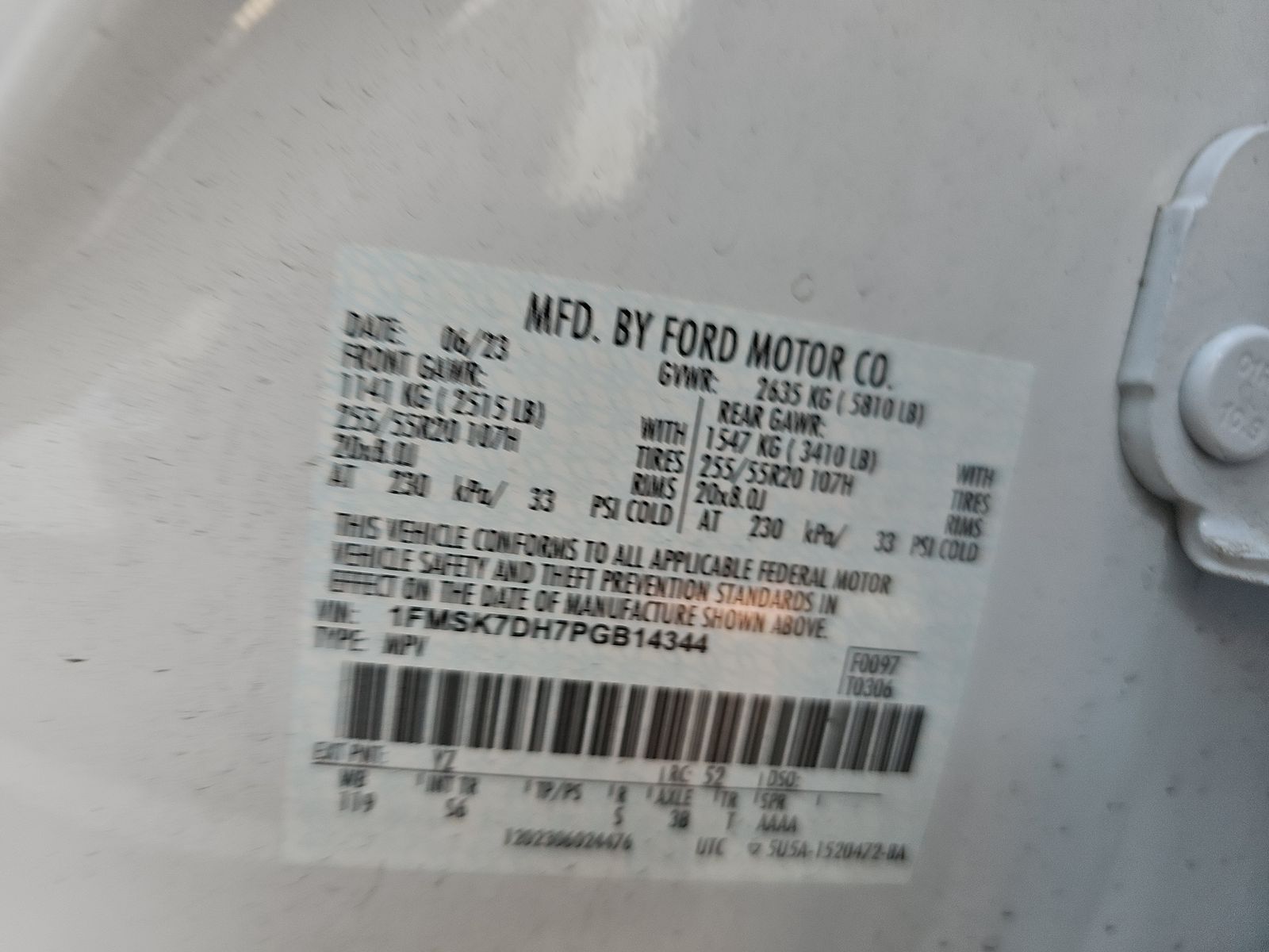 2023 Ford Explorer XLT RWD