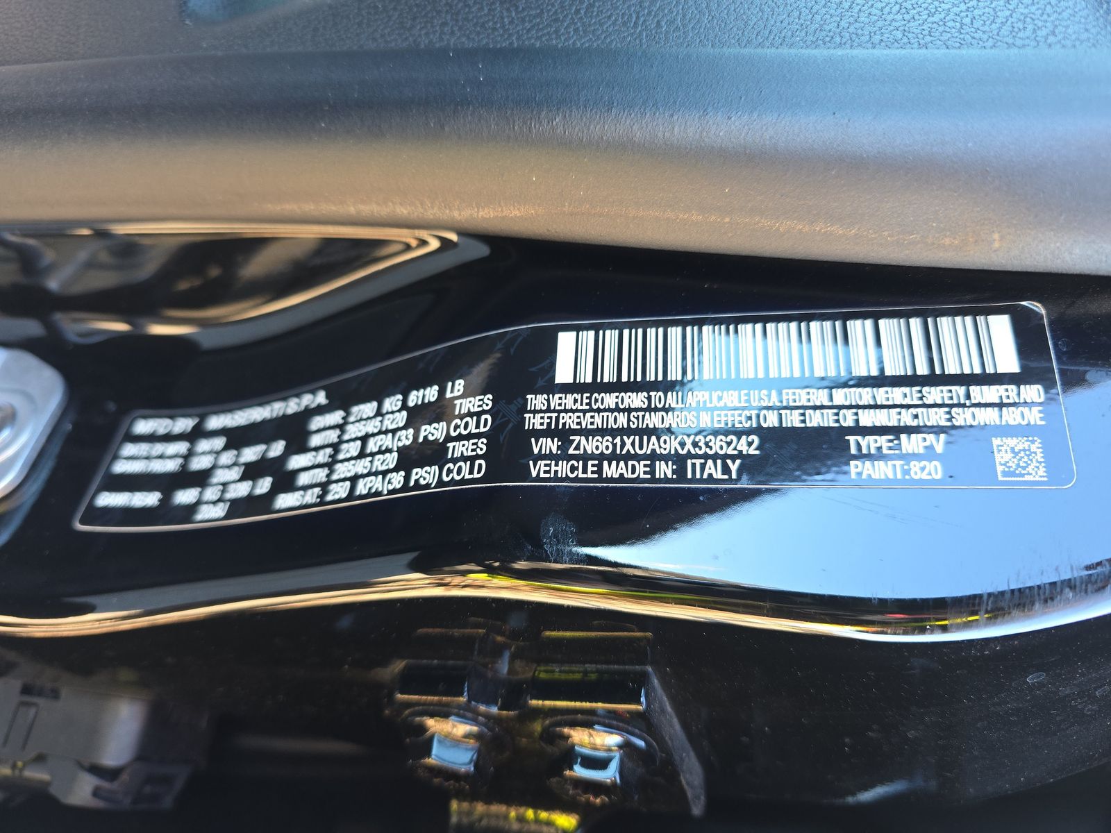 2019 Maserati Levante Base AWD