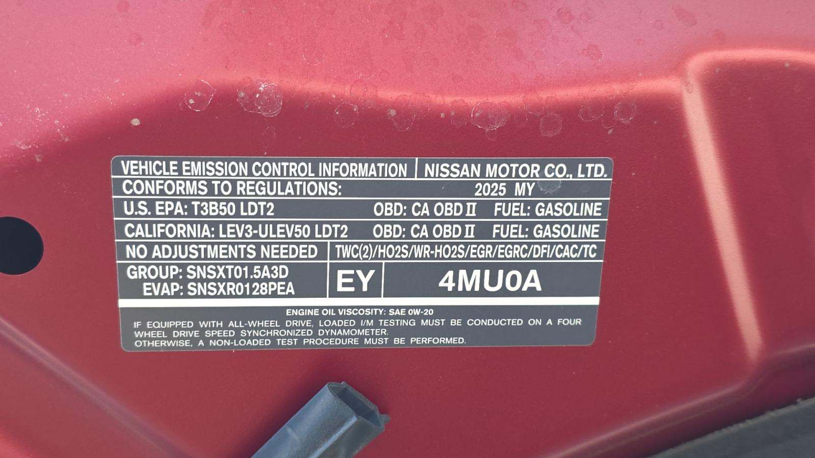 2025 Nissan Rogue SV FWD