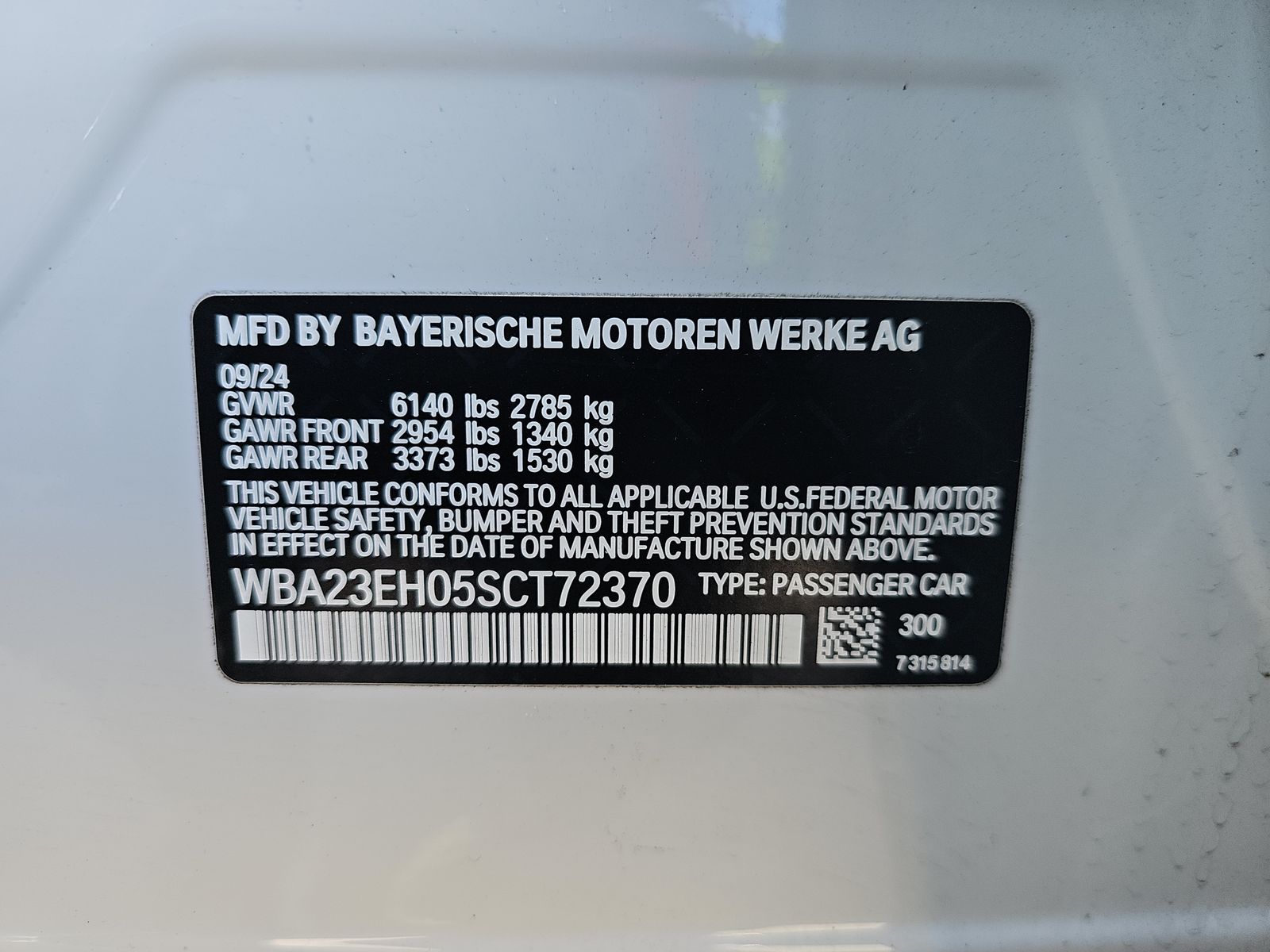 2025 BMW 7 Series 740i RWD