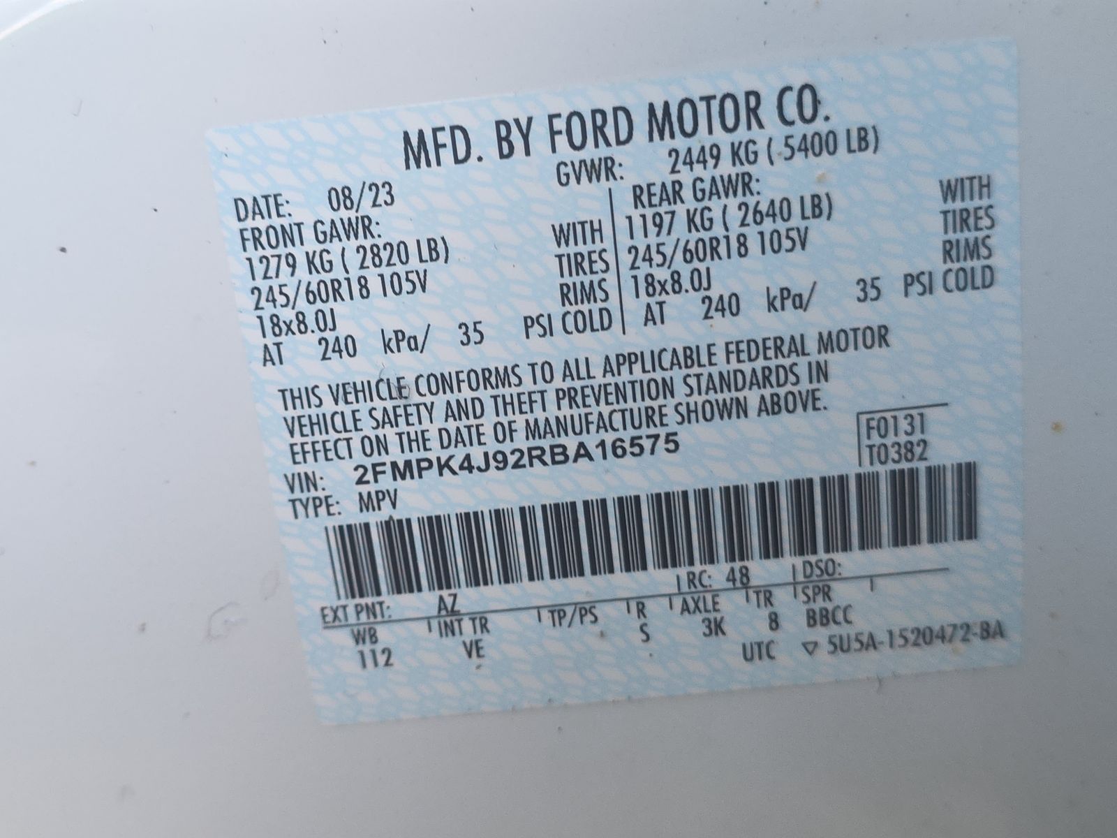 2024 Ford Edge SEL AWD